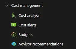 Accéder à Cost Management