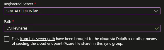 Ajouter le Server Endpoint