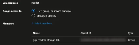 Attribuer un Rôle RBAC Azure à un Groupe