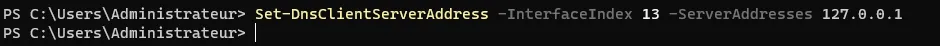 Serveur DNS du contrôleur de domaine