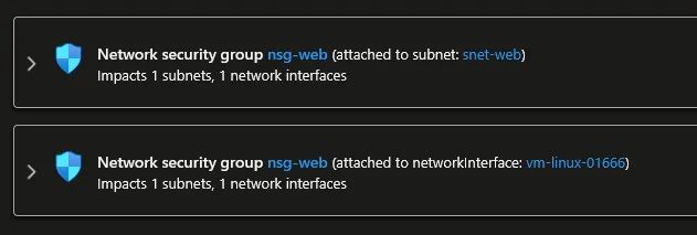 Consulter les Règles Effectives (Effective Security Rules)