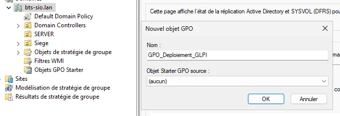 Nouvel objet GPO