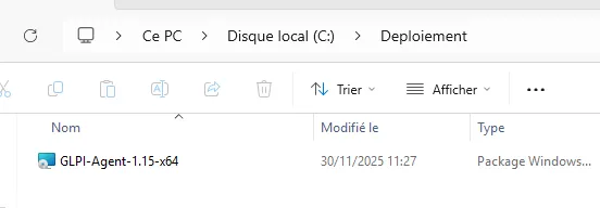 Dossier Deploiement et installeur