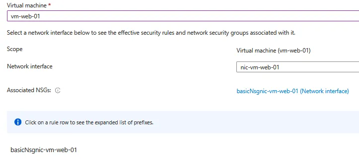 Effective Security Rules