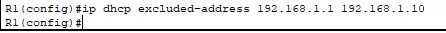 Exclusion des Adresses Statiques