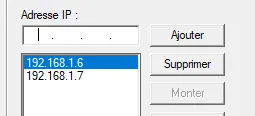 Option 006 Serveurs DNS