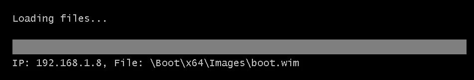 Démarrage PXE du client